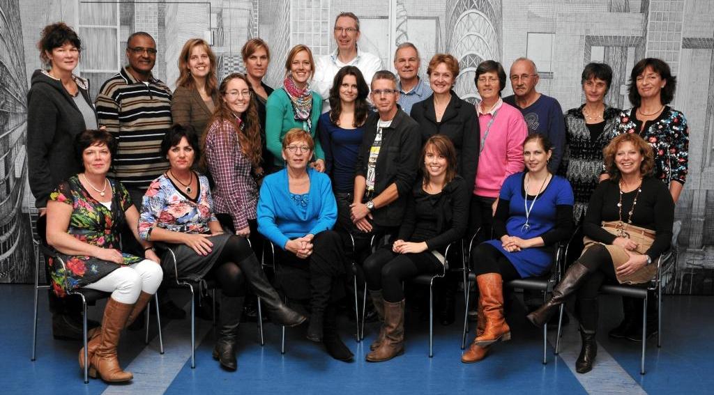 Het team door de jaren heen