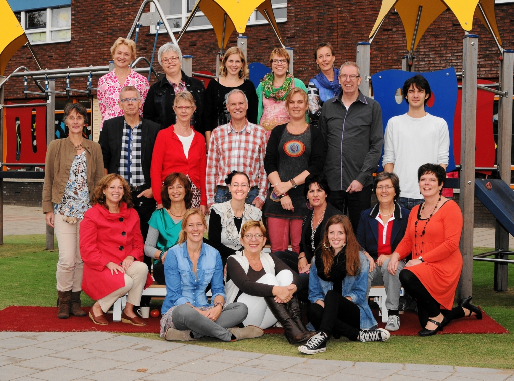 Het team door de jaren heen