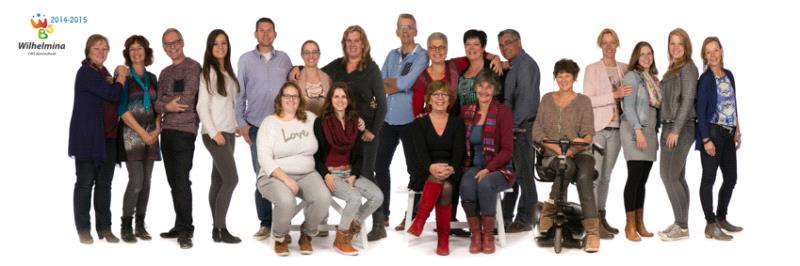 Het team door de jaren heen