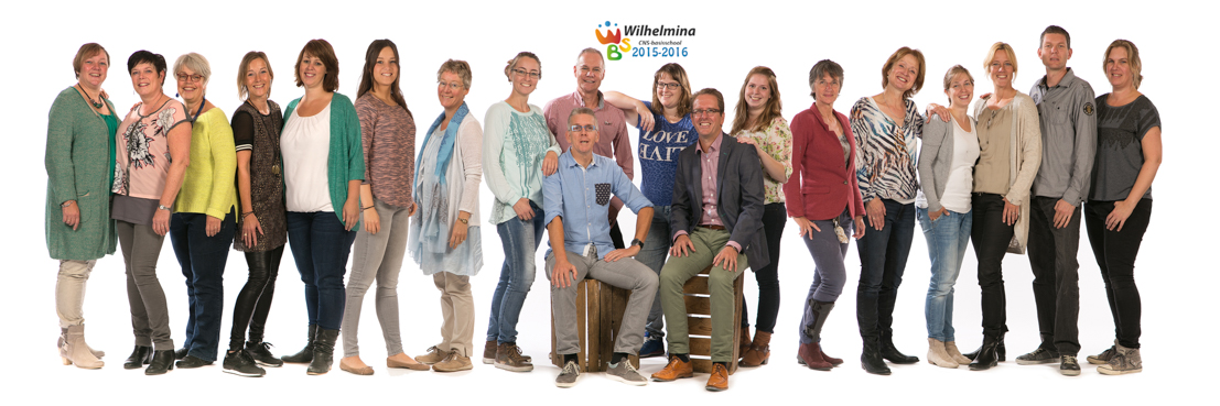 Het team door de jaren heen